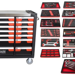 CARRO FERRAMENTA 14 GAVETAS 327PCS