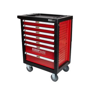 CARRO FERRAMENTA 7 GAVETAS 267 PCS VERMELHO