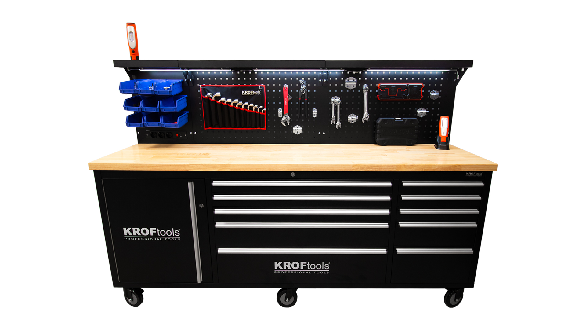 CARRO TRABALHO 84' C/ LED E TOMADA ELÉTRICA - Image 4