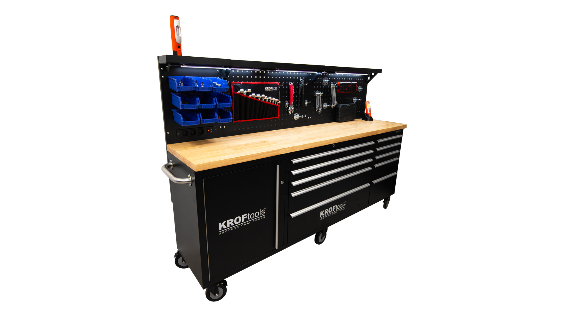 CARRO TRABALHO 84' C/ LED E TOMADA ELÉTRICA - Image 5