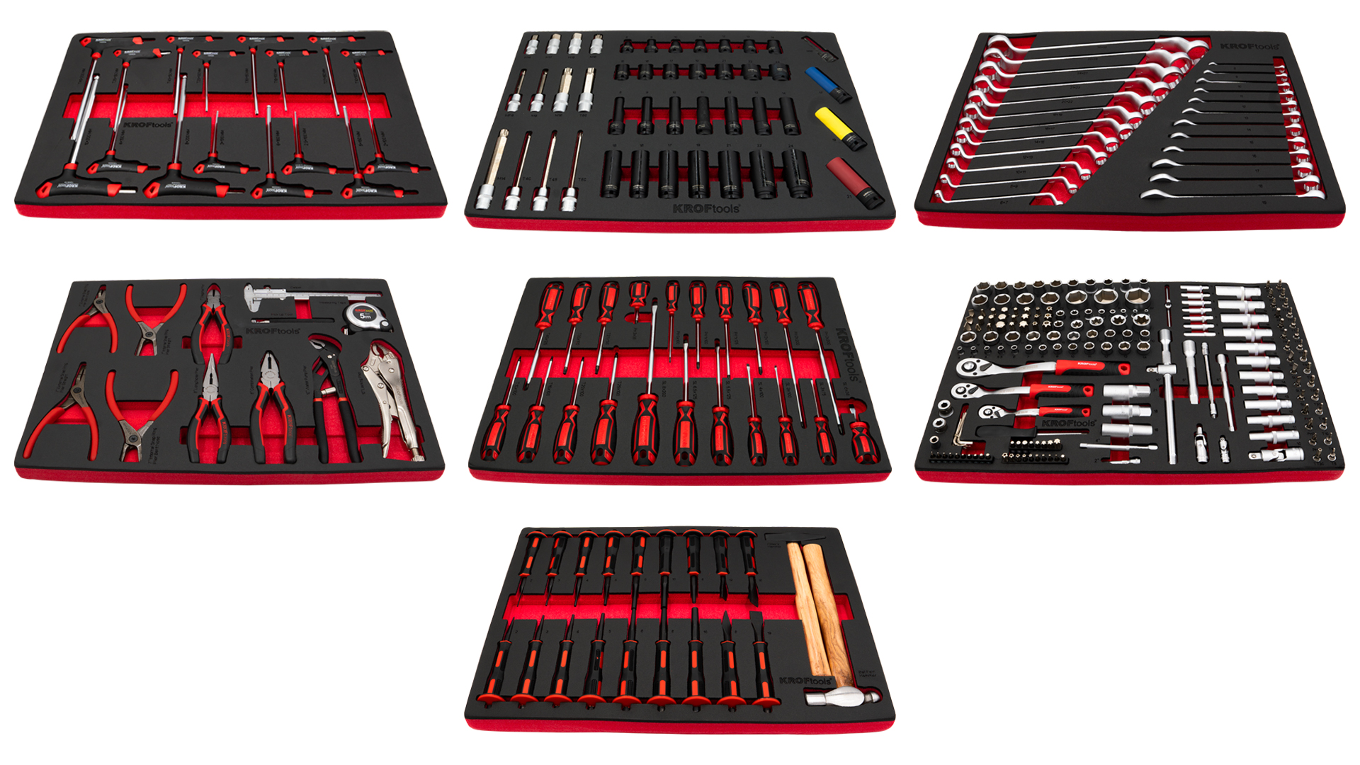 CARRO FERRAMENTAS PROLINE 9 GAVETAS 318PCS - Image 3