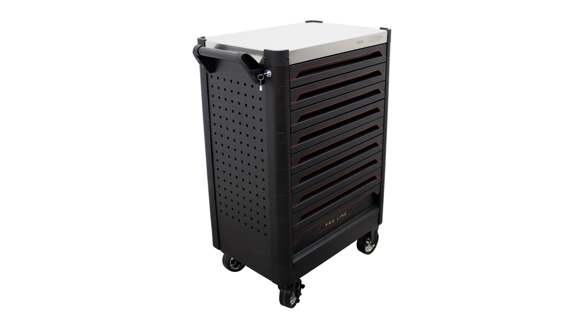 CARRO FERRAMENTAS PROLINE 9 GAVETAS 318PCS - Image 6