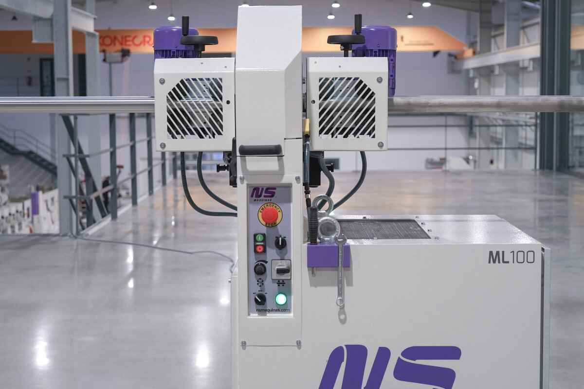 Lixadora de Tubo Redondo NS Máquinas ML100 - Image 4